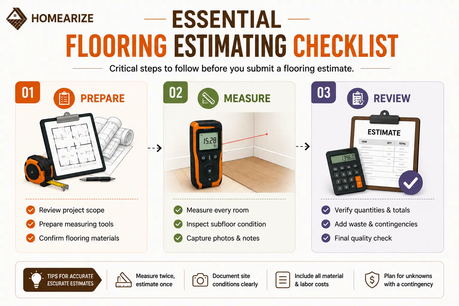Flooring Estimate Mistakes